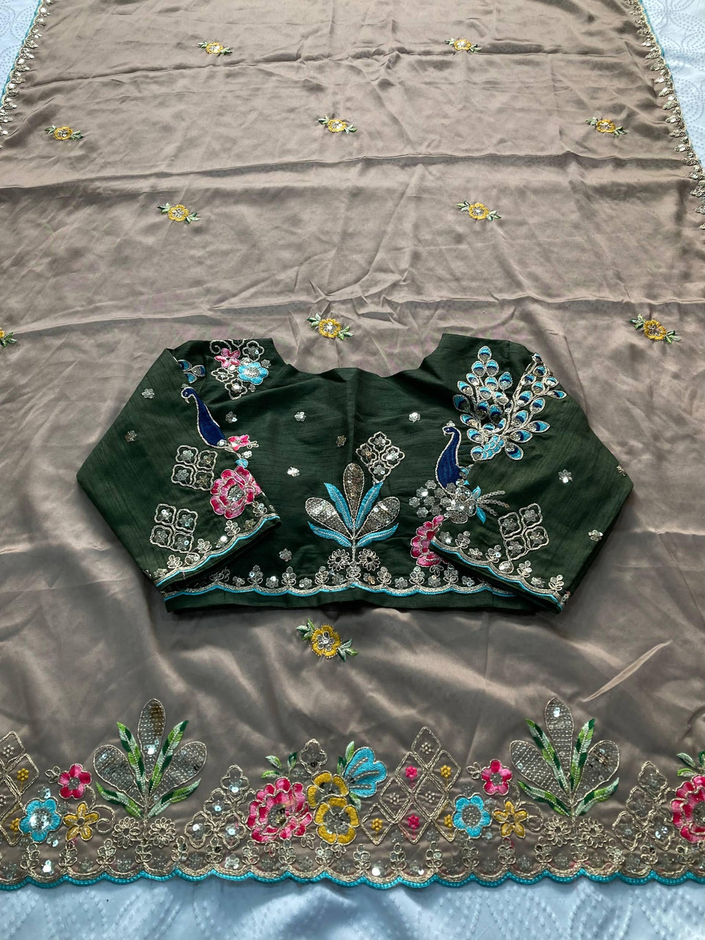 Soft Rangoli Silk Saree