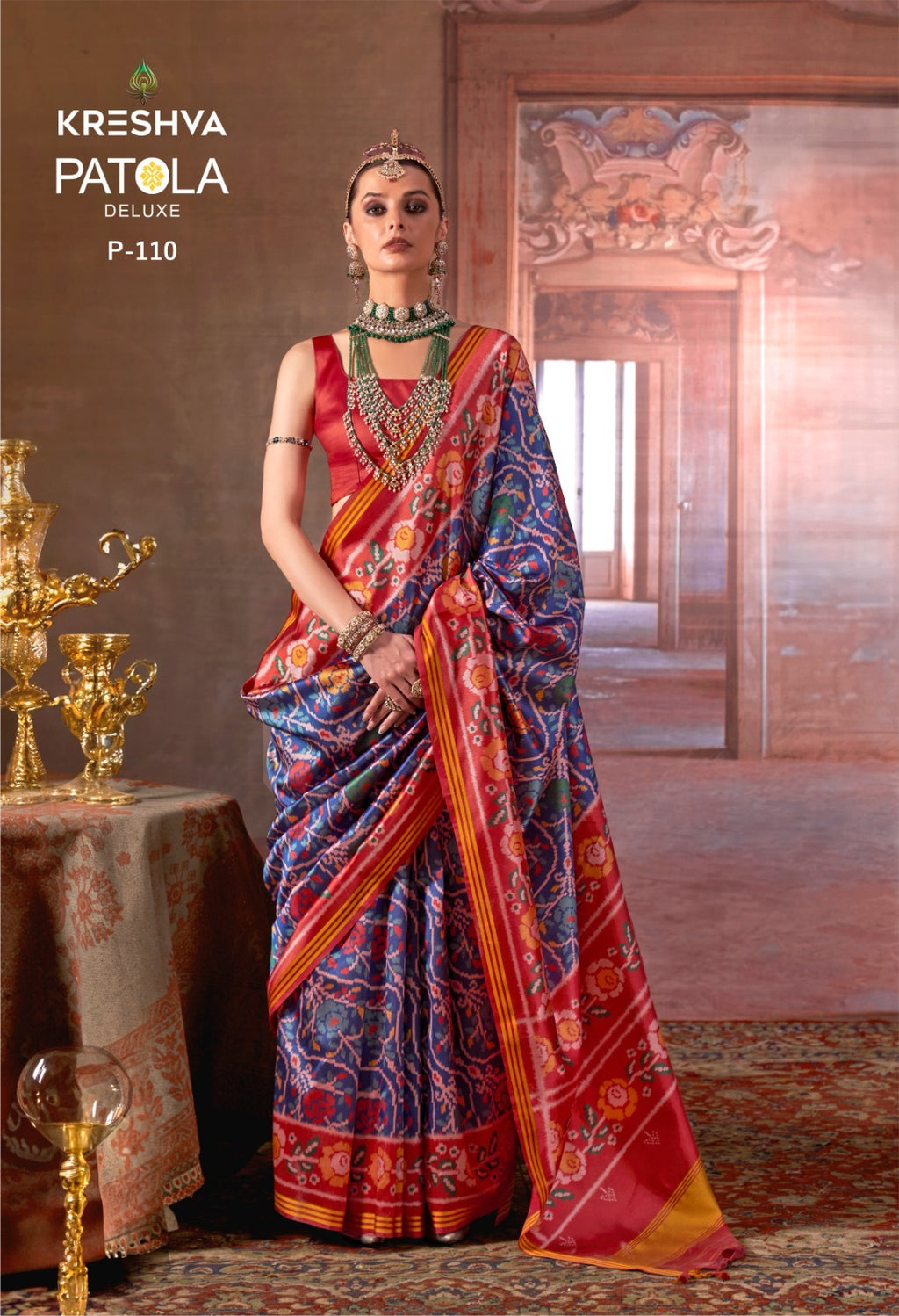PATOLA DELUXE HERITAGE OF GUJRAT SAREE