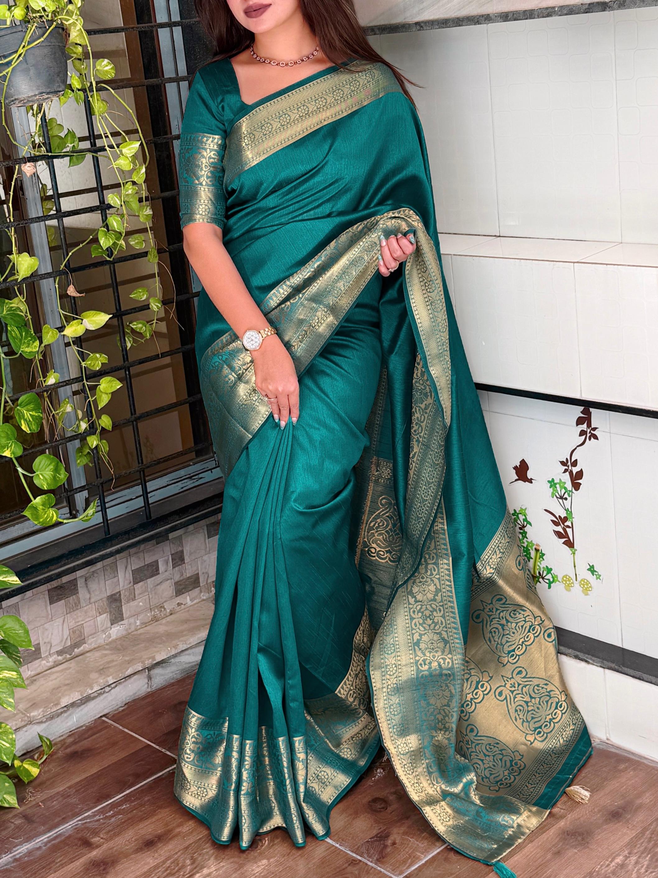 Causal Wear Assam Silk Saree