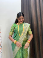 PURE BANARASI GALA SAREE