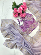 Very Soft nd elegant rich look candy crush Saree