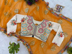 Butterfly Net Wedding Saree