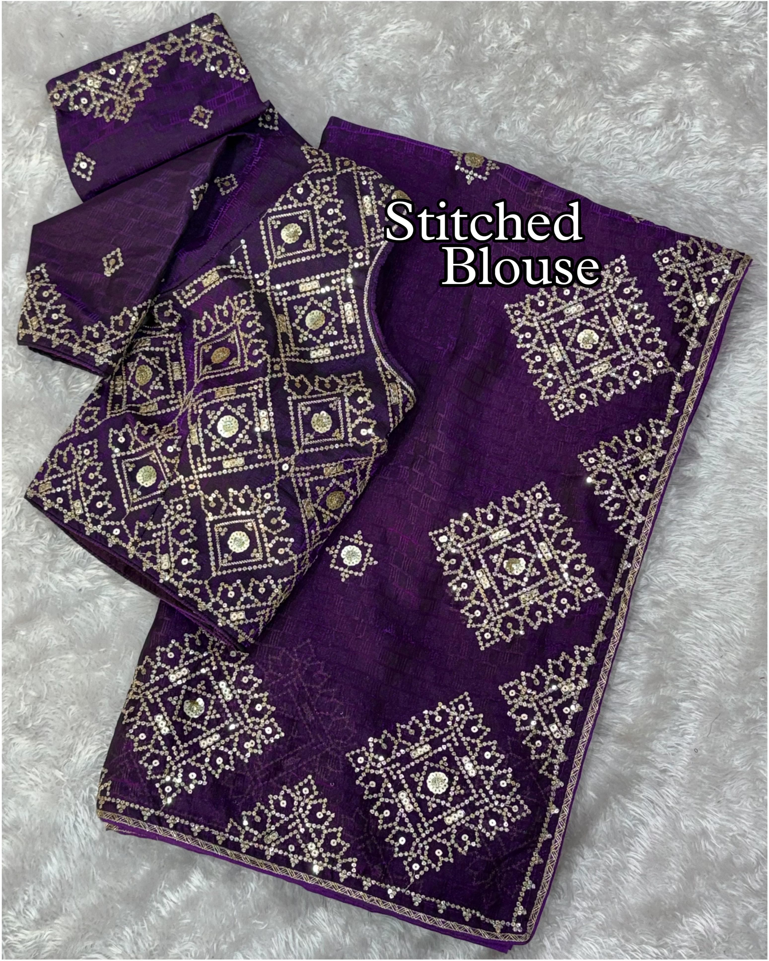 Madhubala Design Gorgeous Fendy Satin Saree
