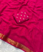 Viscose Georgette Saree