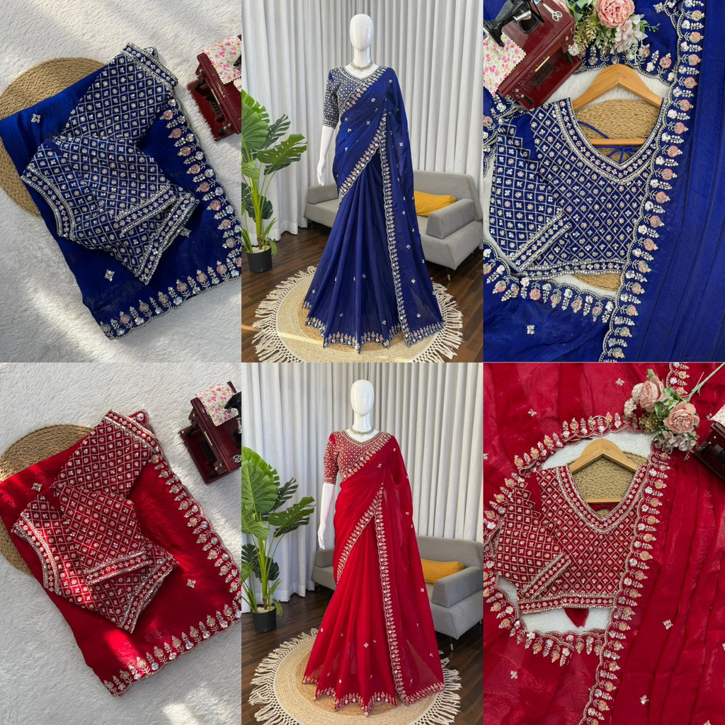 Wedding Fendy Silk Saree