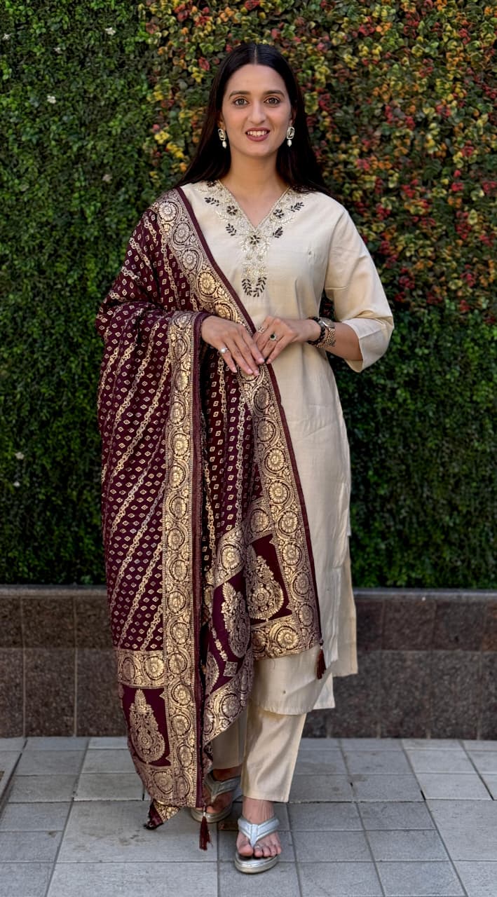 Launching New Designers Kurti Pent Dupatta Set