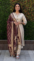 Launching New Designers Kurti Pent Dupatta Set