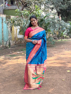 PAITHANI SOFT SILK SAREE