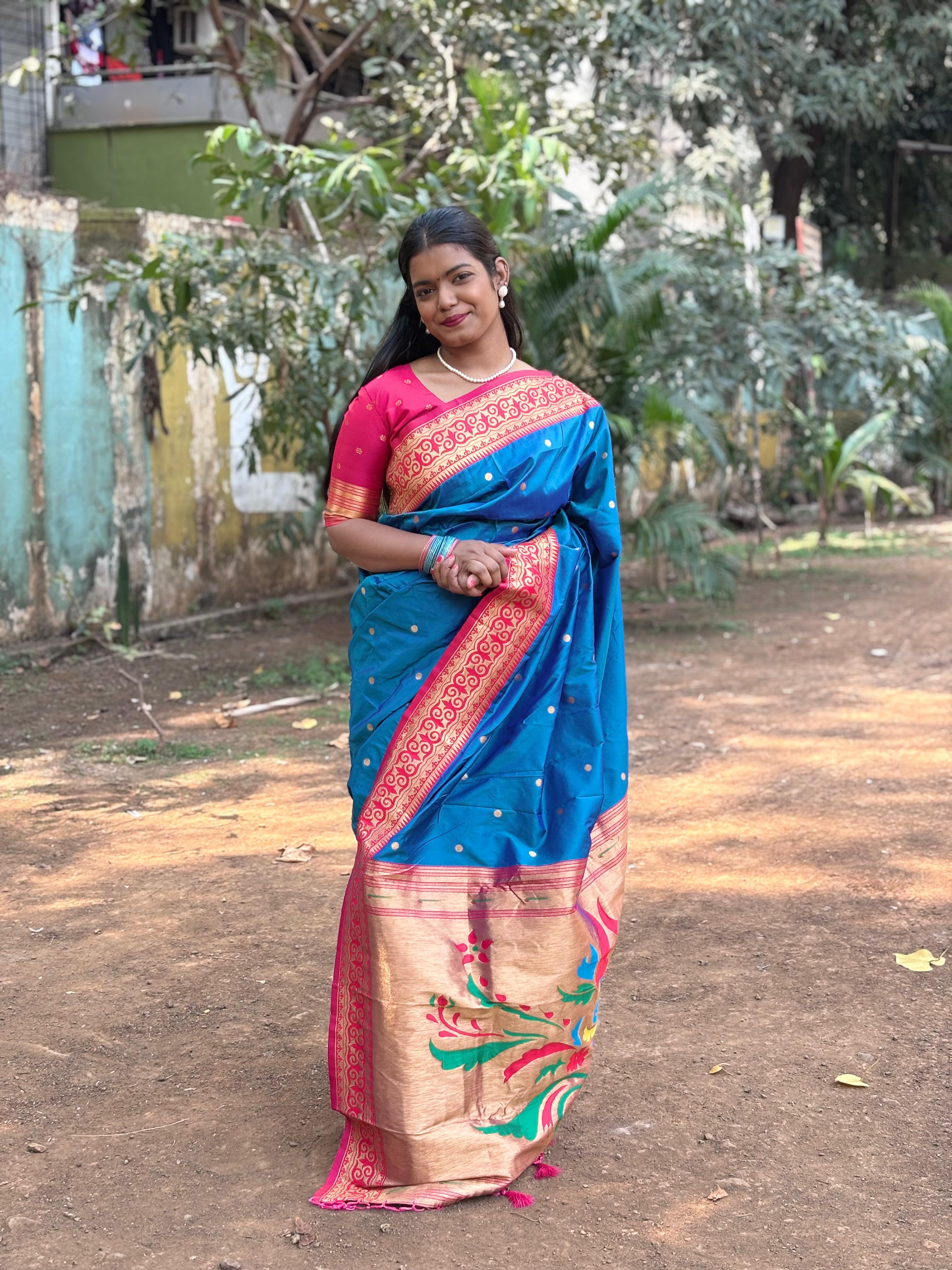 PAITHANI SOFT SILK SAREE