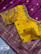 Banarasi Satin Silk Wedding Saree