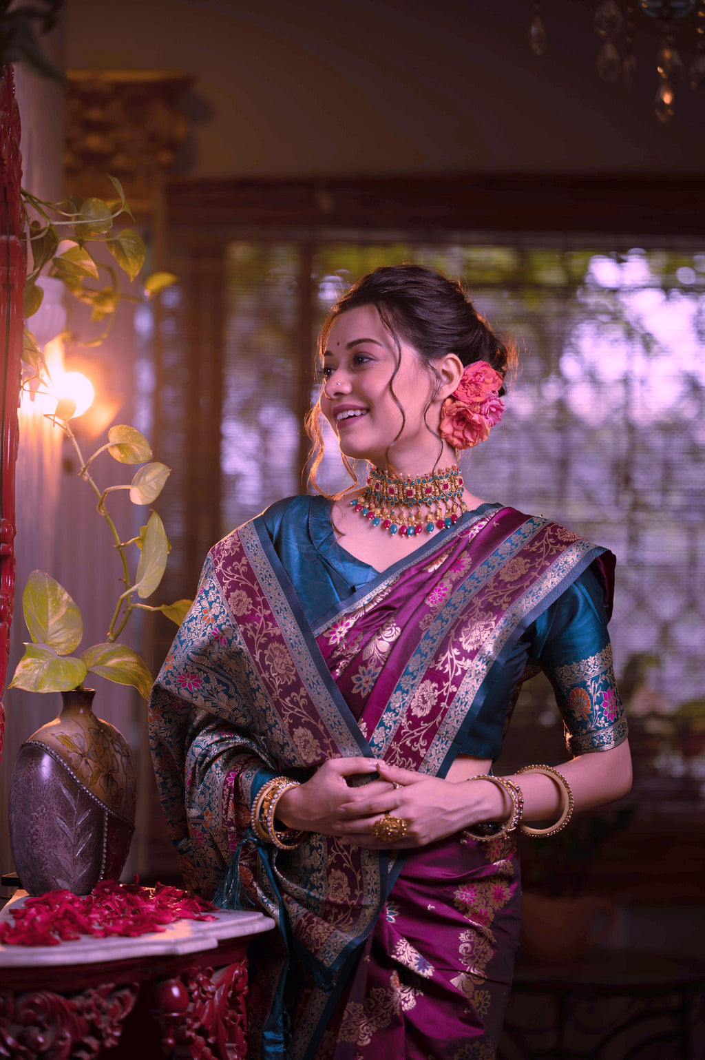 Soft Banarasi Silk Saree