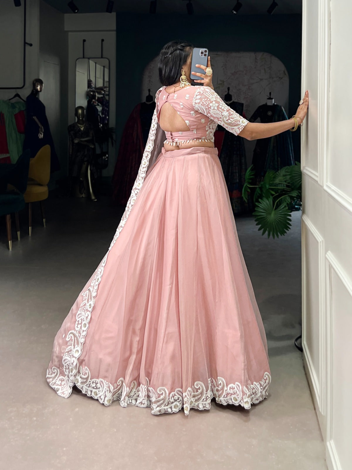 Wevon Silk Lahenga Choli Premium