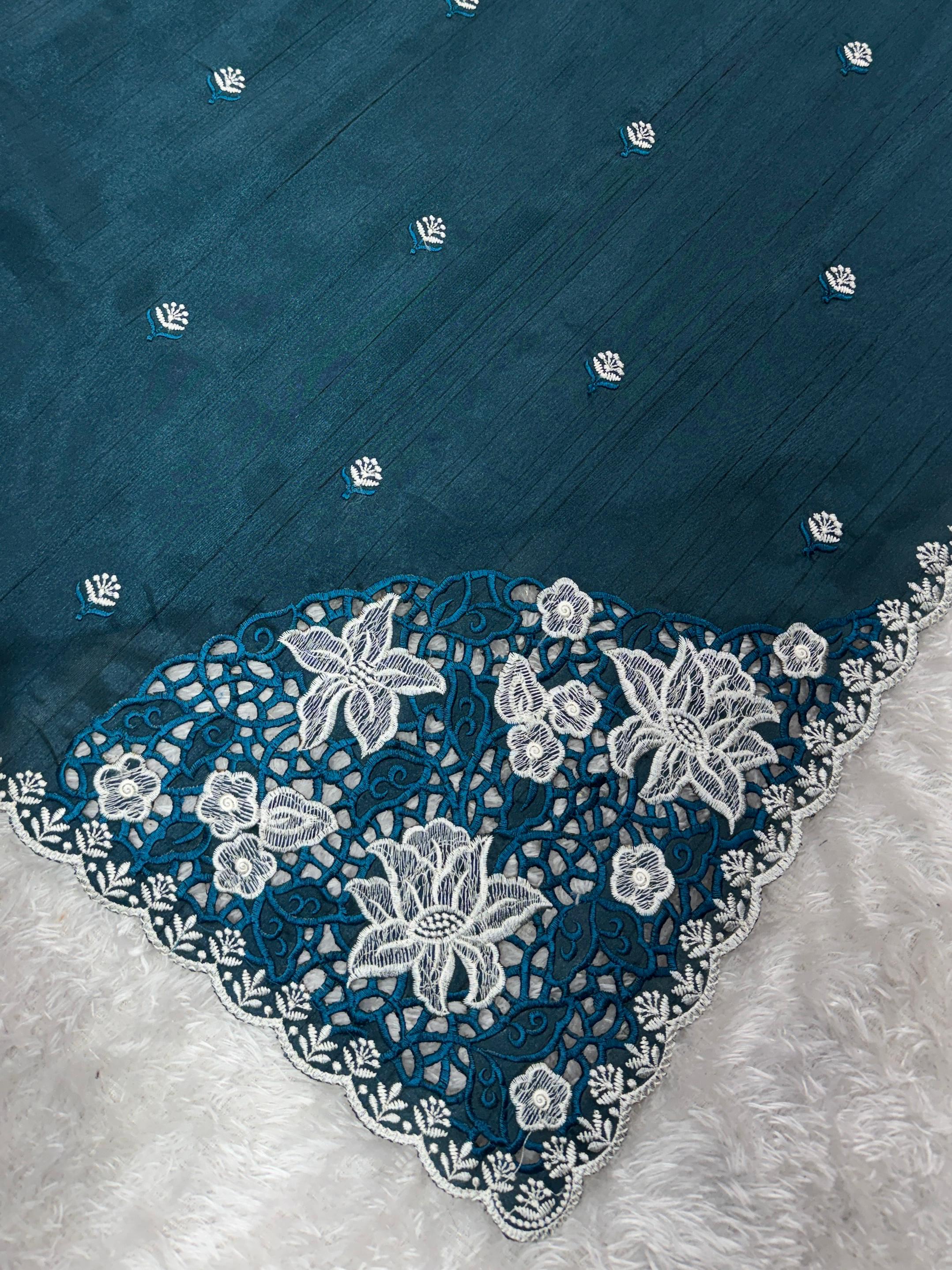 Soundarta Tusser Cotton Saree