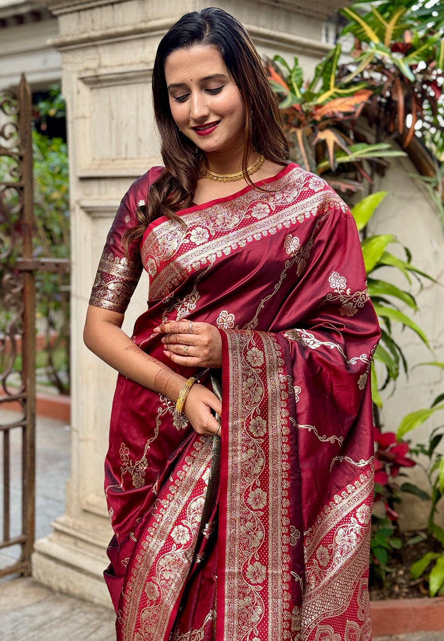 Premium Banarasi Soft Silk Sarees