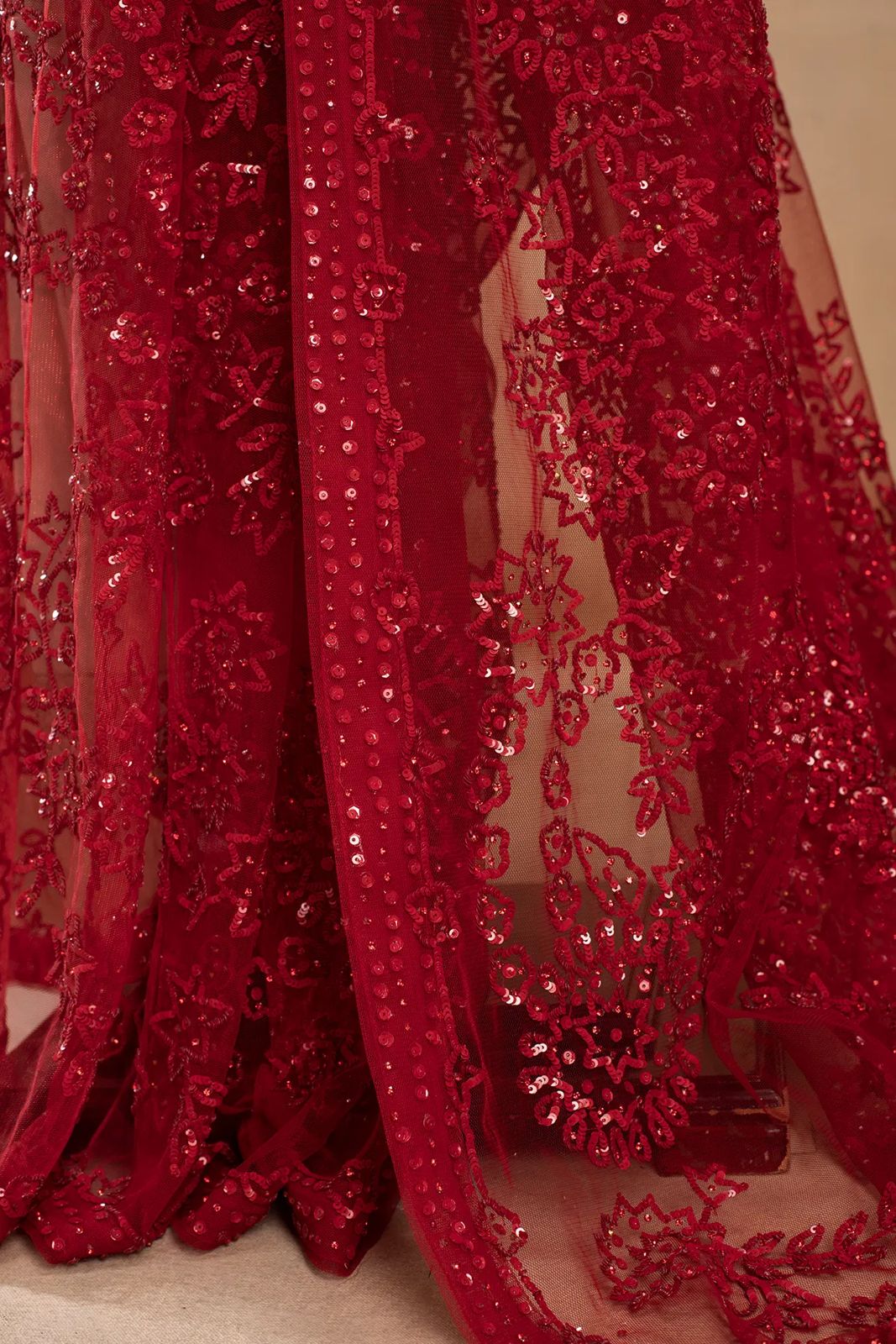 FAUX GORGETTE SAREE