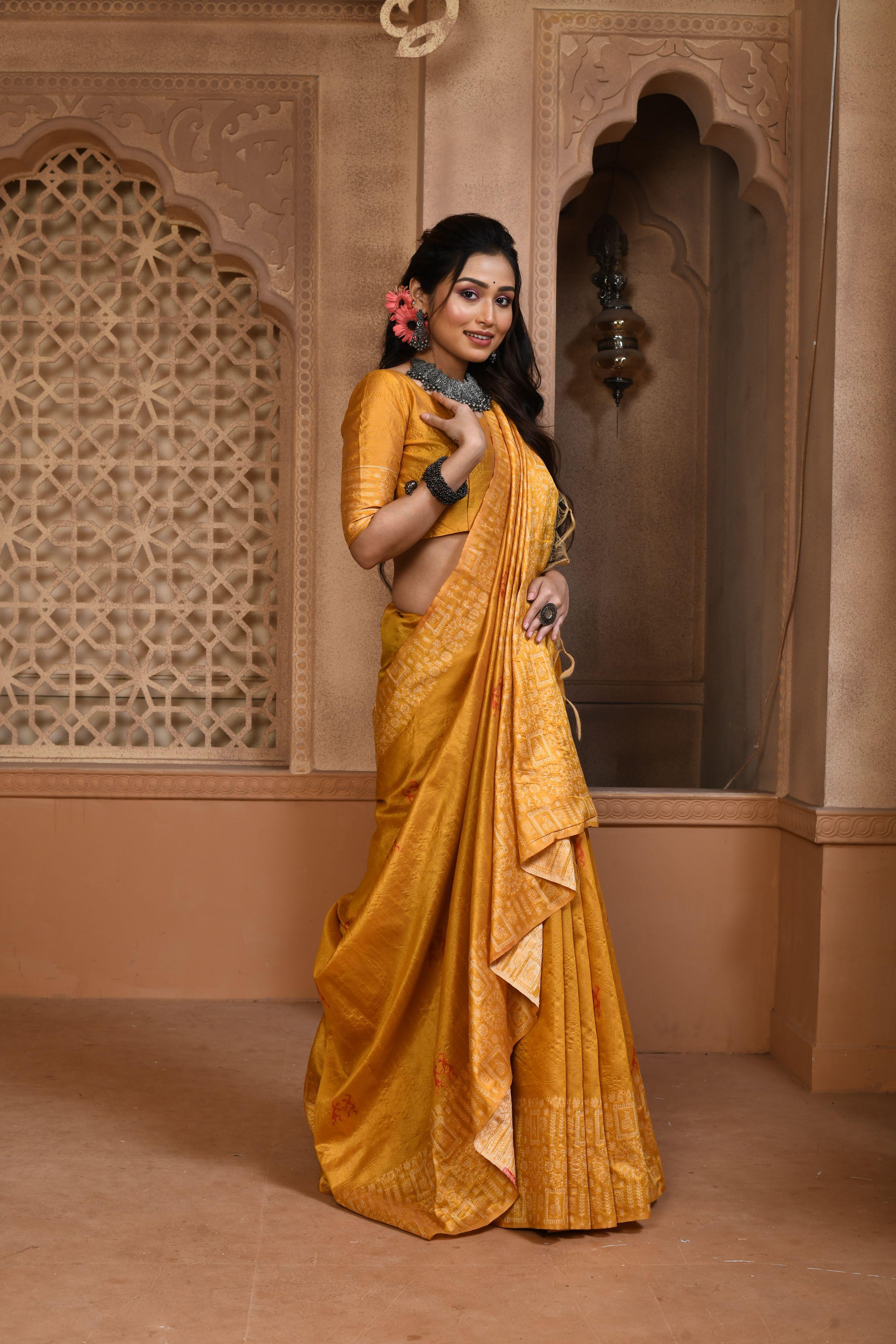 KALAMKARI WEAVING SAREE