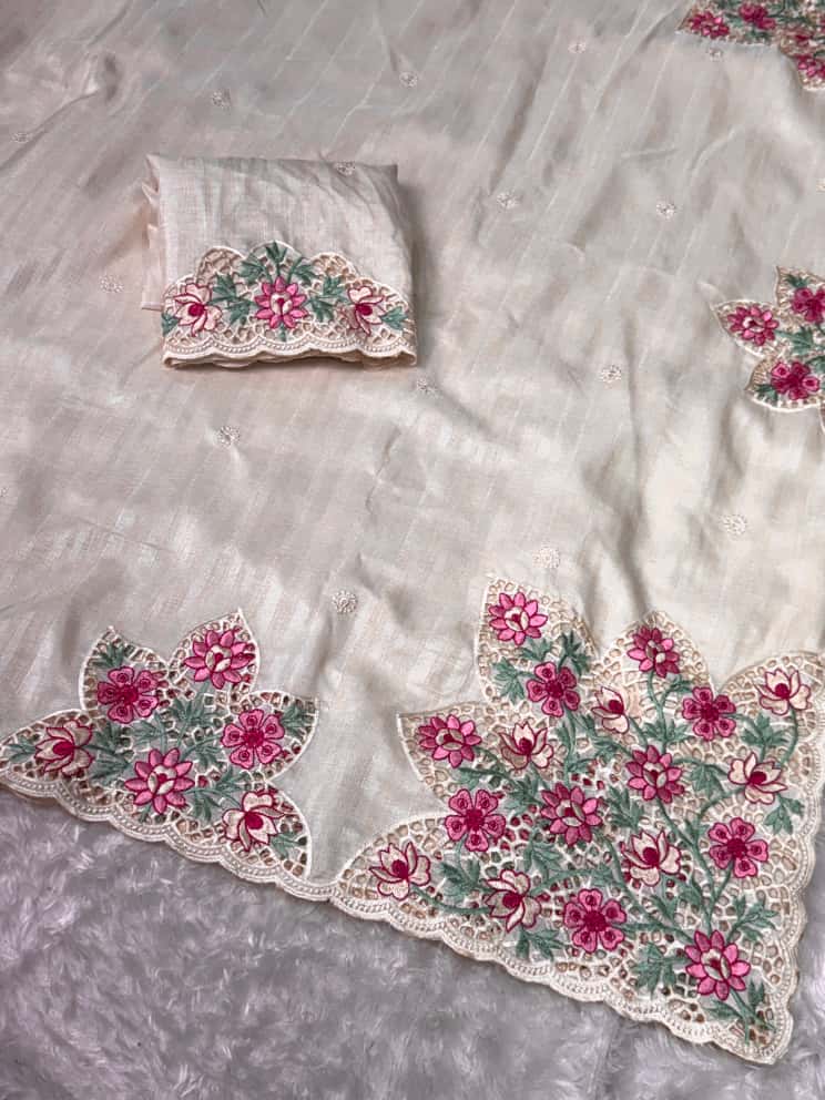 Ishwari Cotton Tusser Saree