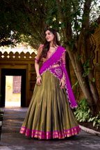 Kanchipuram Silk  Lahenga Collection