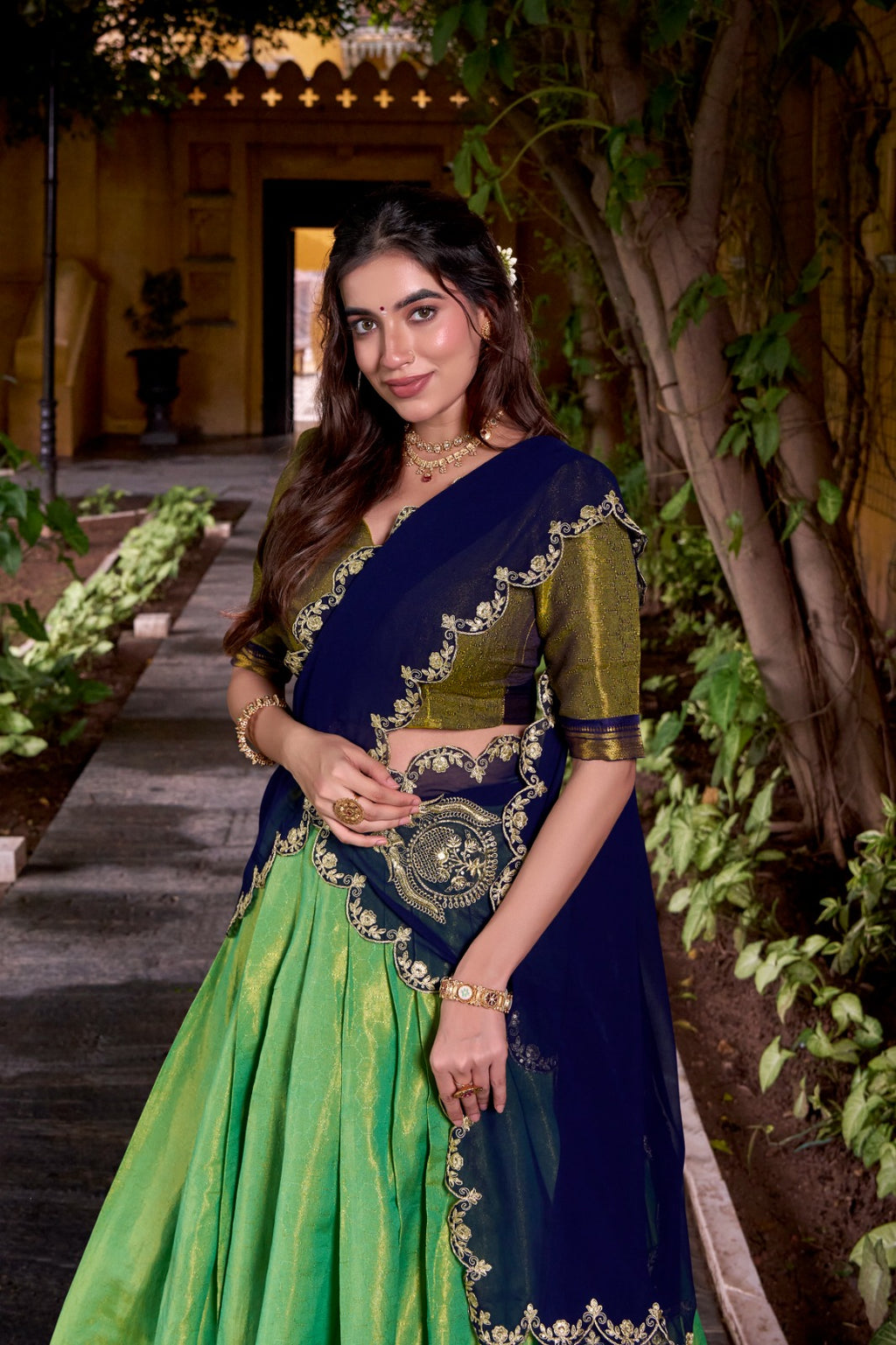 Kanchipuram Silk  Lahenga Collection