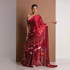 Digital print saree