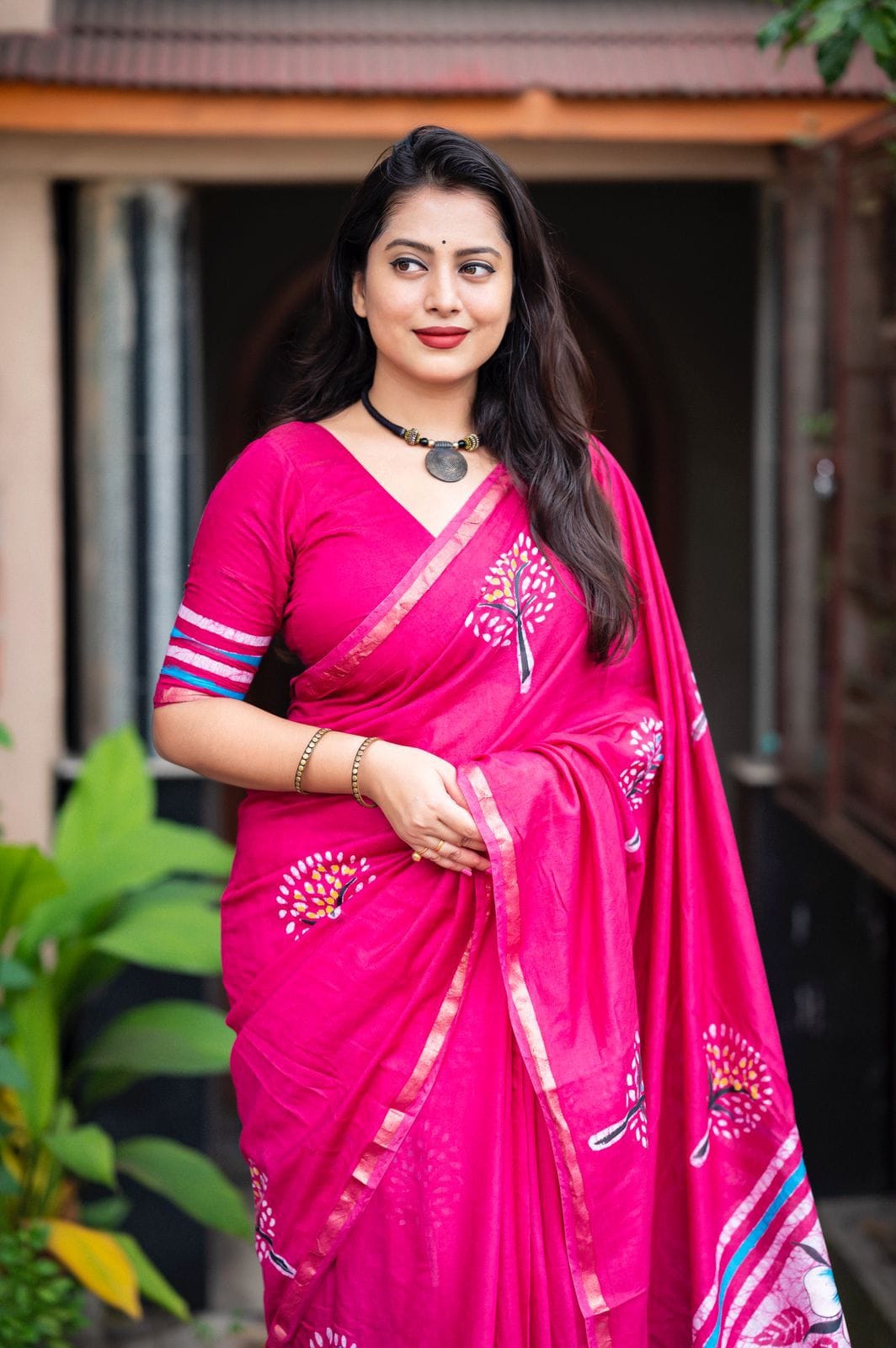pure chanderi collection Saree