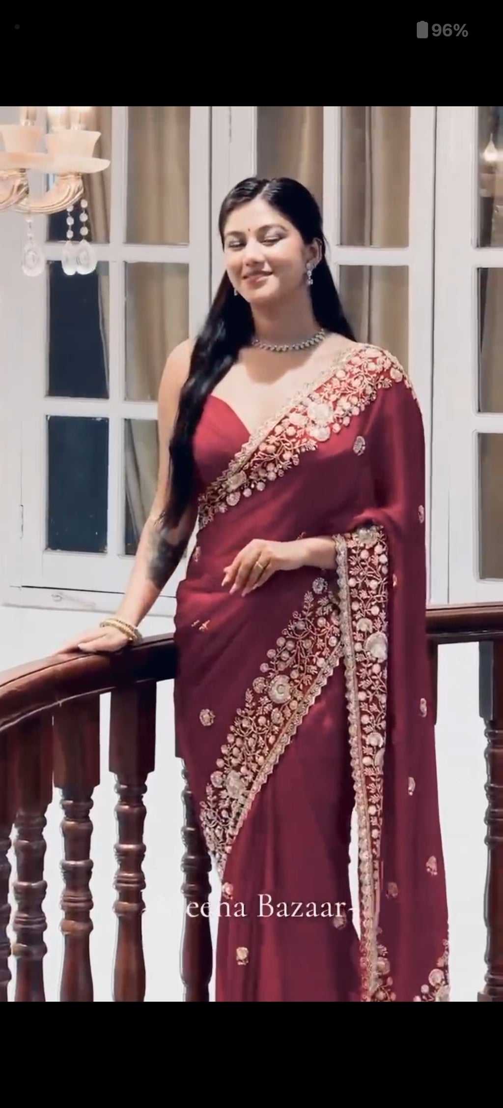 Soft Rangoli Silk Sequence Saree