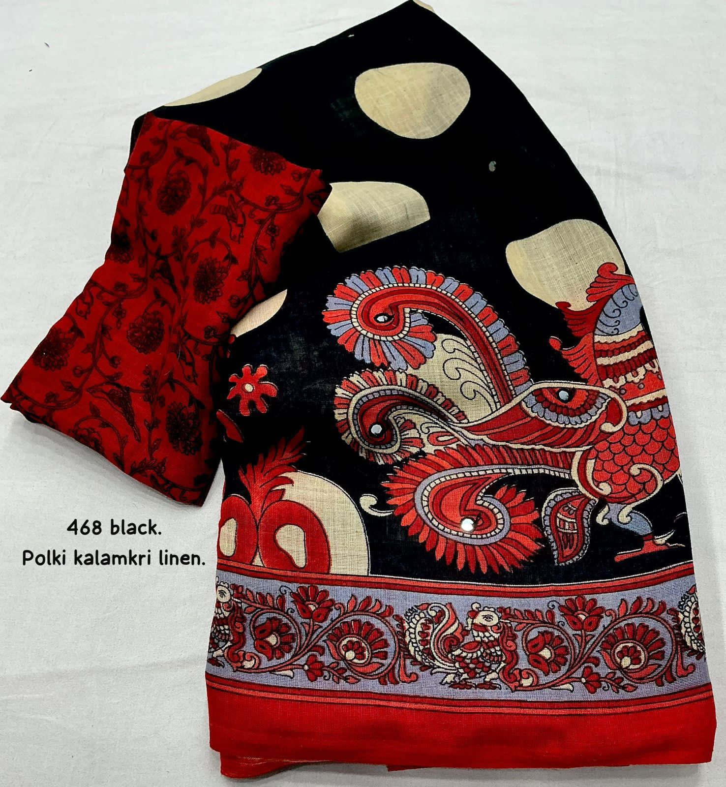 NEW FANCY LINEN SAREE