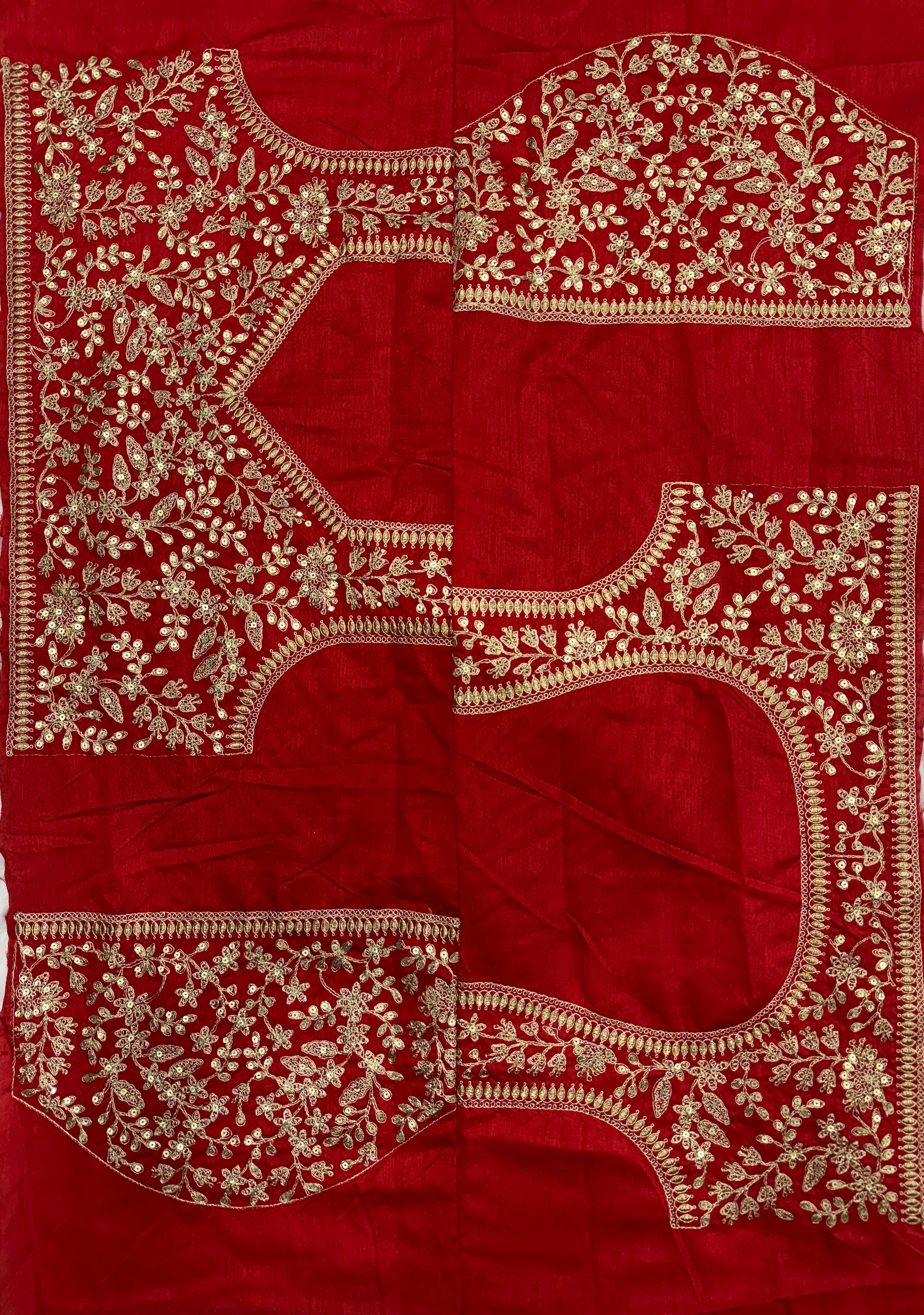 Soft Rangoli Silk Red Saree