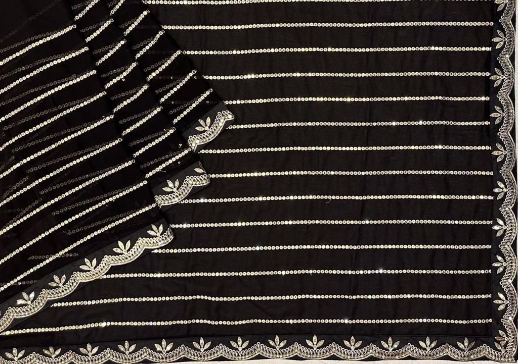 Heavy Georgette Fabric Saree