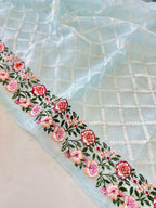 Semi Pure Organza Saree