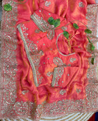 Very soft nd Elegant Rich look Fendy Sartin saree
