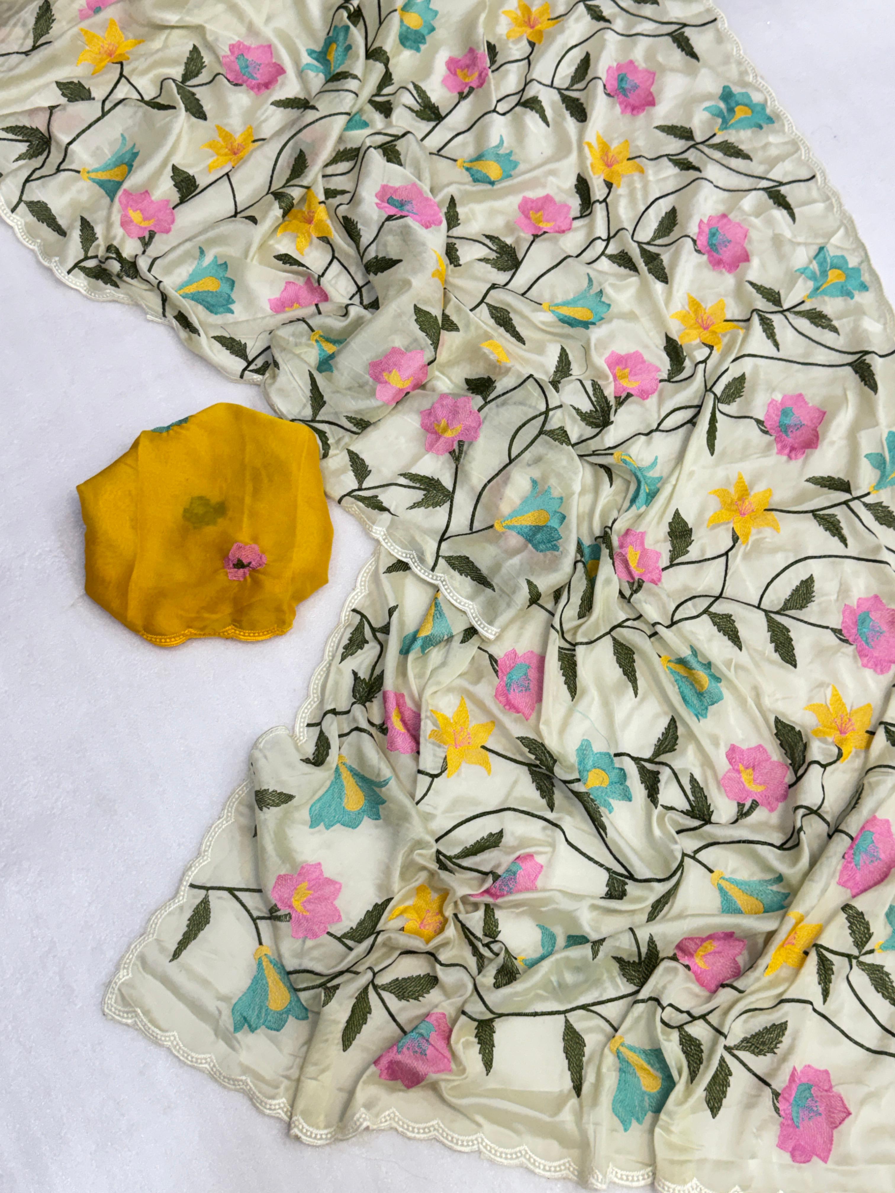 Soft Rangoli Silk Saree
