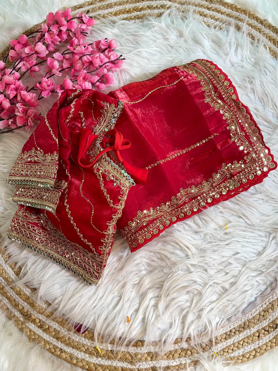 Pure Soft Zimmy Choo Silk Saree