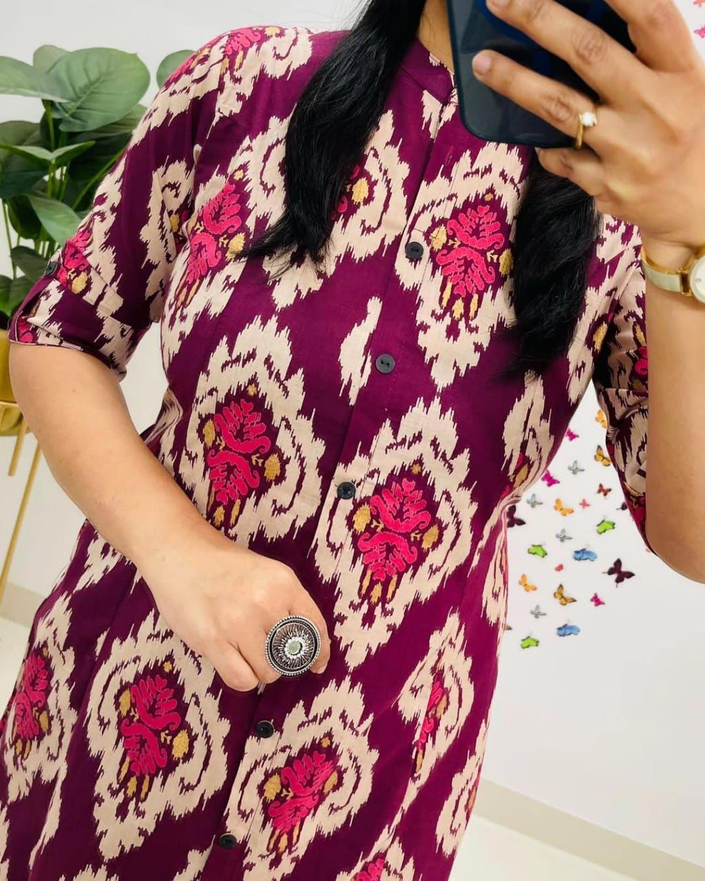 ALINE PATTREN KURTI