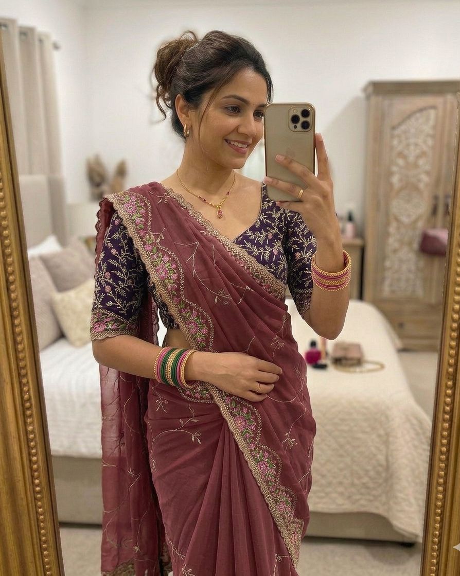 Star Georgette Saree