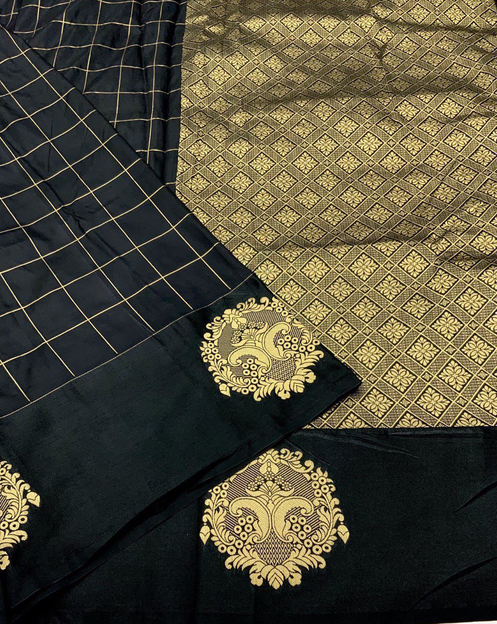 New Soft Silk Sartin Pattu Catalog Crom