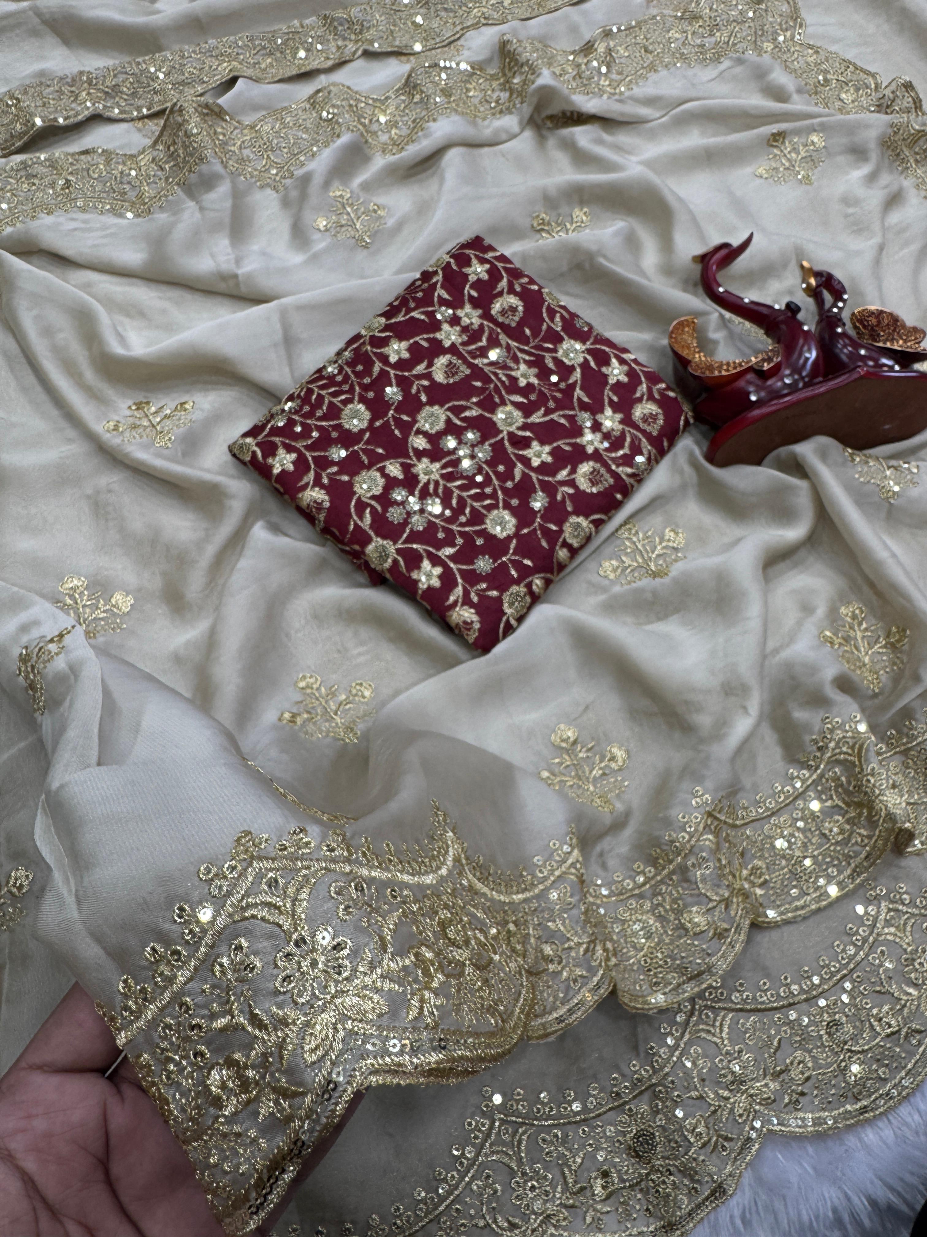 Pure Soft Rangoli Silk Saree