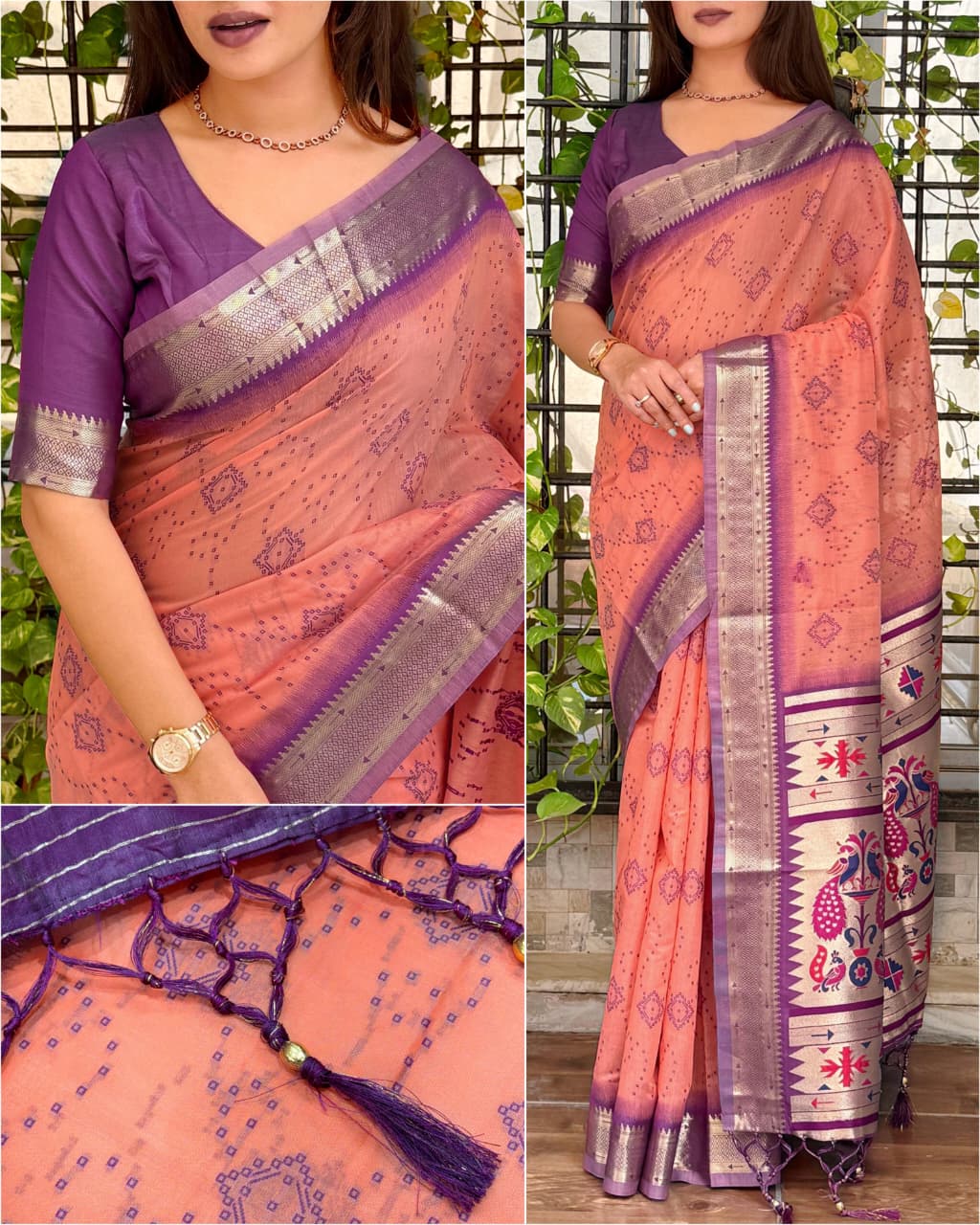 Aaru Cotton Saree