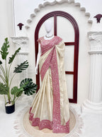 Bollywood Glass Organza Saree
