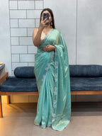 RICH SOFT SPACE SILK SAREE