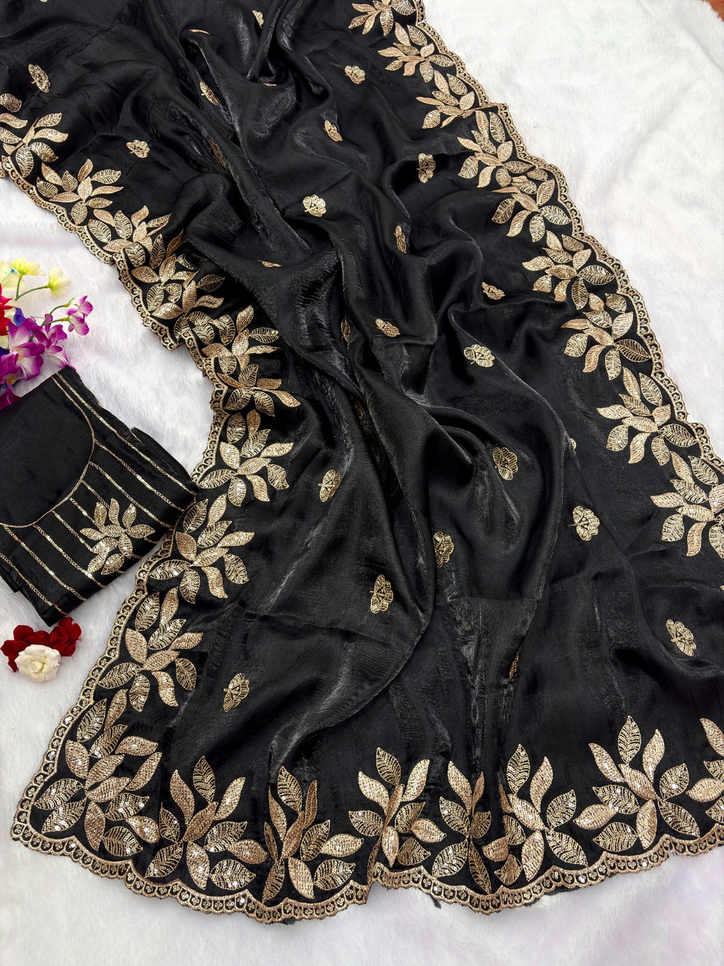 Soft JimmiChoo Silk Saree