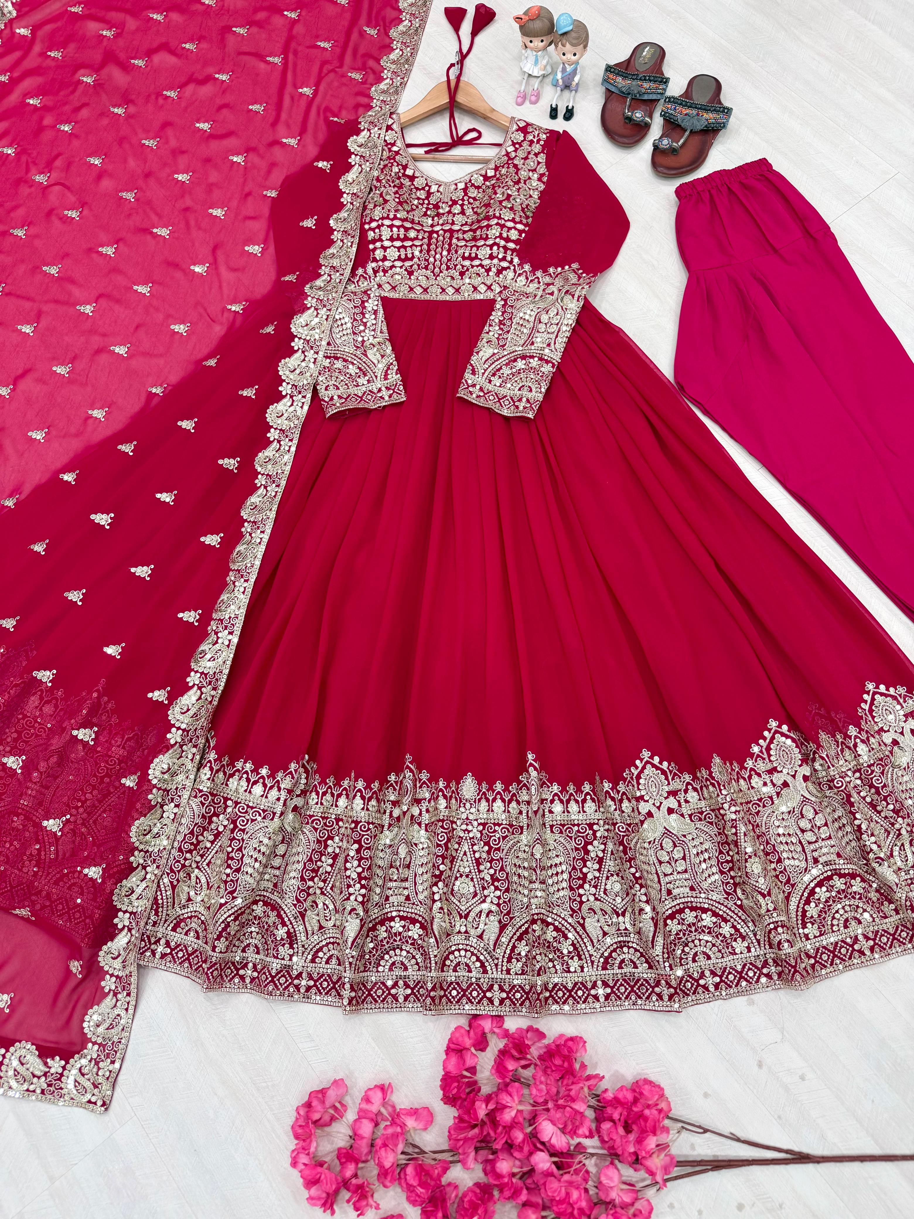 NEW PARTY LOOK GOWN
