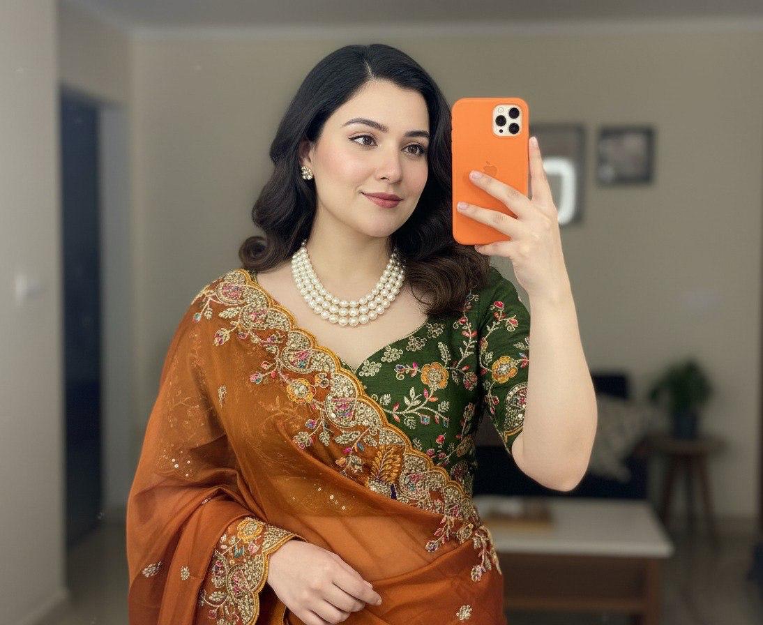 Party Wear Soft Rangoli Silk Saree