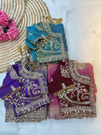 Embroidery Work Trending Saree