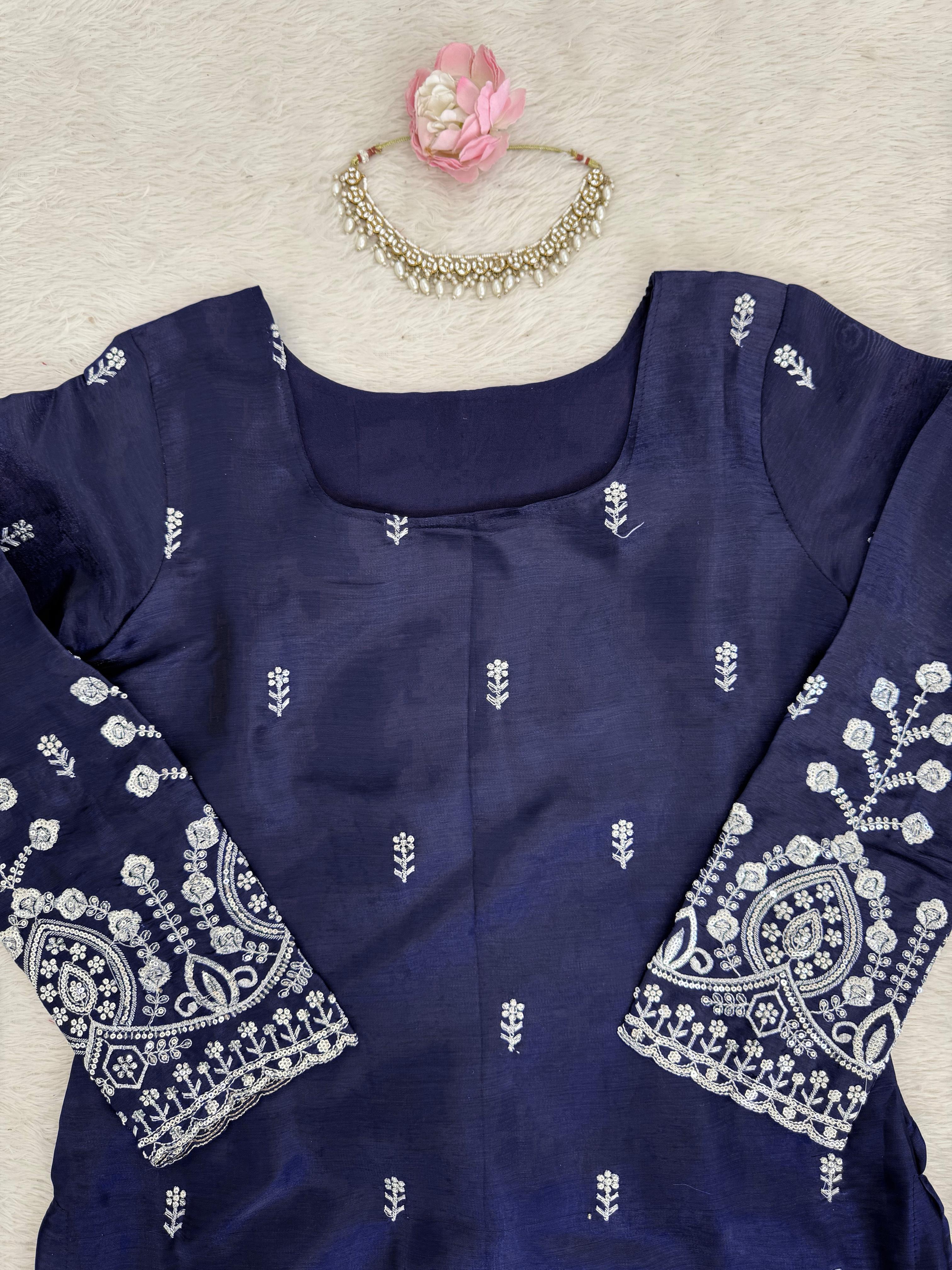 Designer Sharara Set Top Sharara