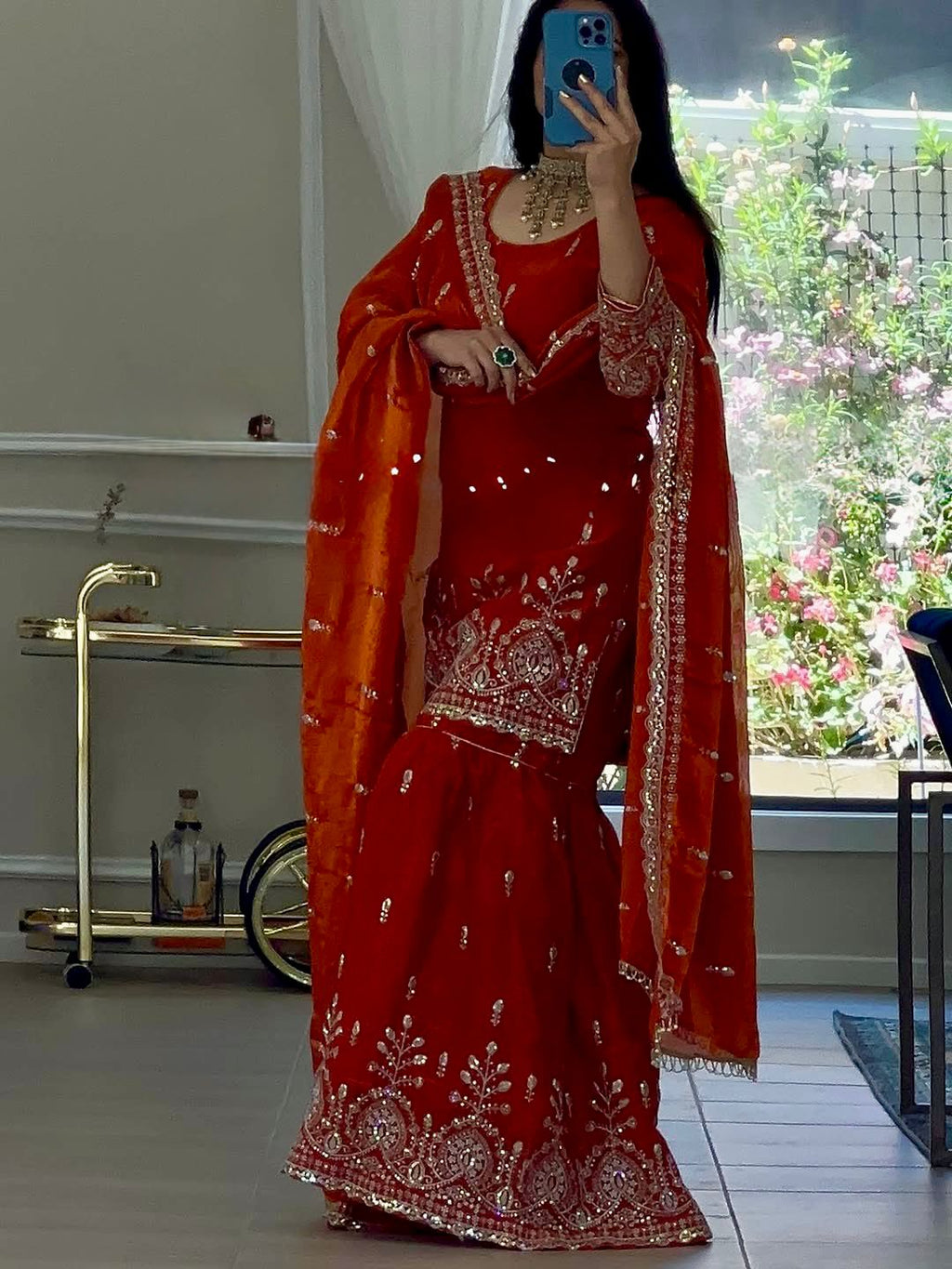 Designer Sharara Set Top Sharara