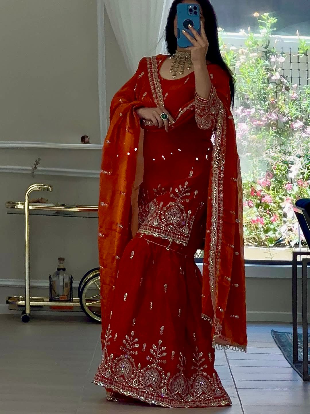 Designer Sharara Set Top Sharara
