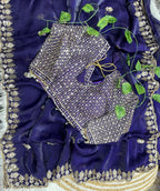 Very Soft nd elegant Rich look fendy sartin Saree