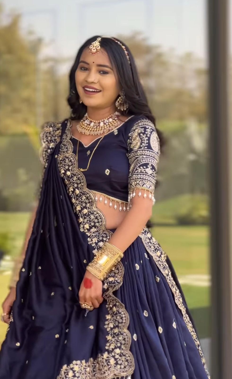 HEAVY FESTIVAL LEHENGA