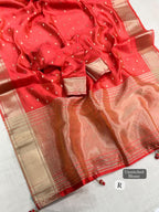 Surii Banarasi Organza Silk Saree